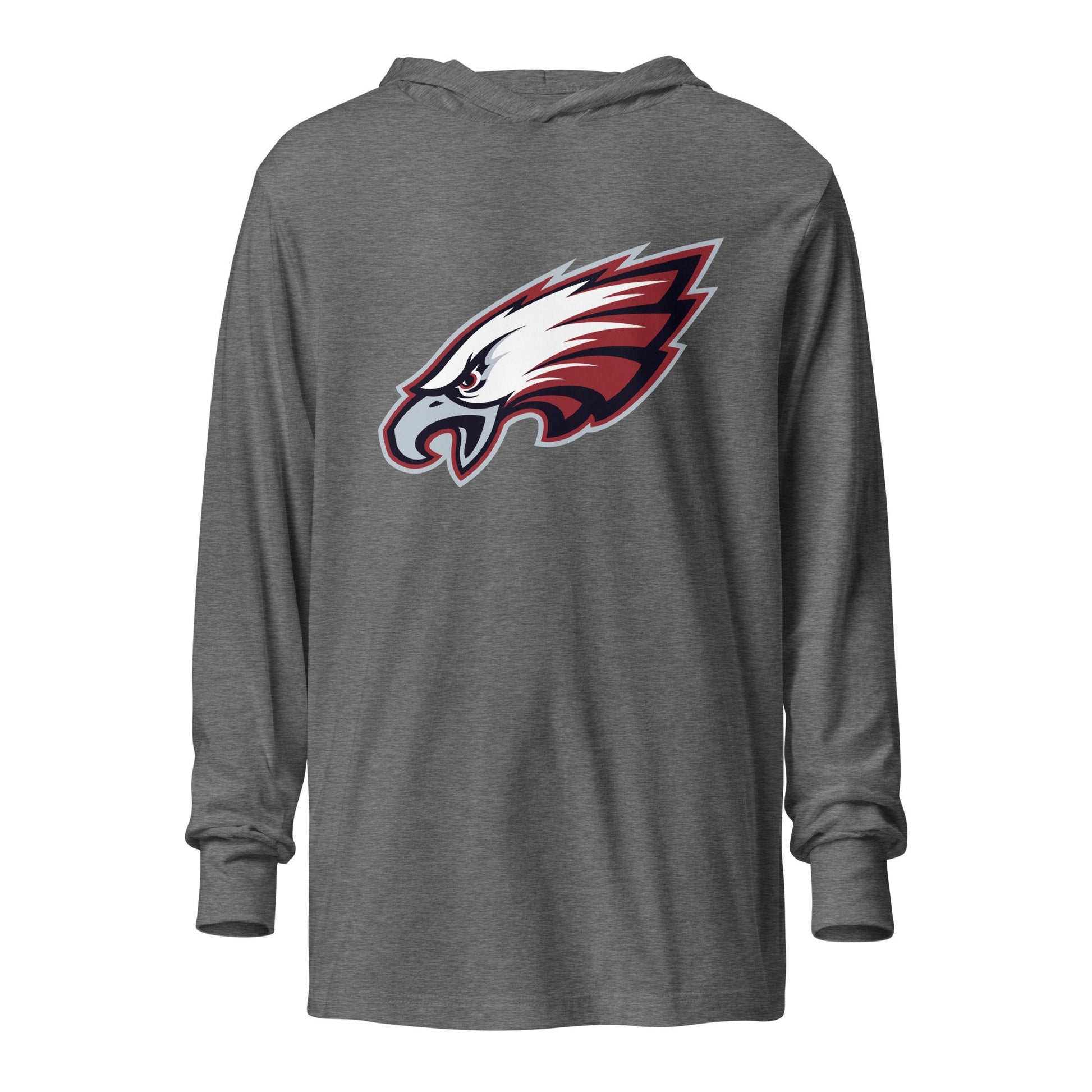 Performance | Hooded Long Sleeve T Shirt | Pisgah Rec League | Eagle Logo