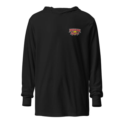 Performance | Hooded Long Sleeve T Shirt | Pisgah Rec League | Pisgah Softball Logo