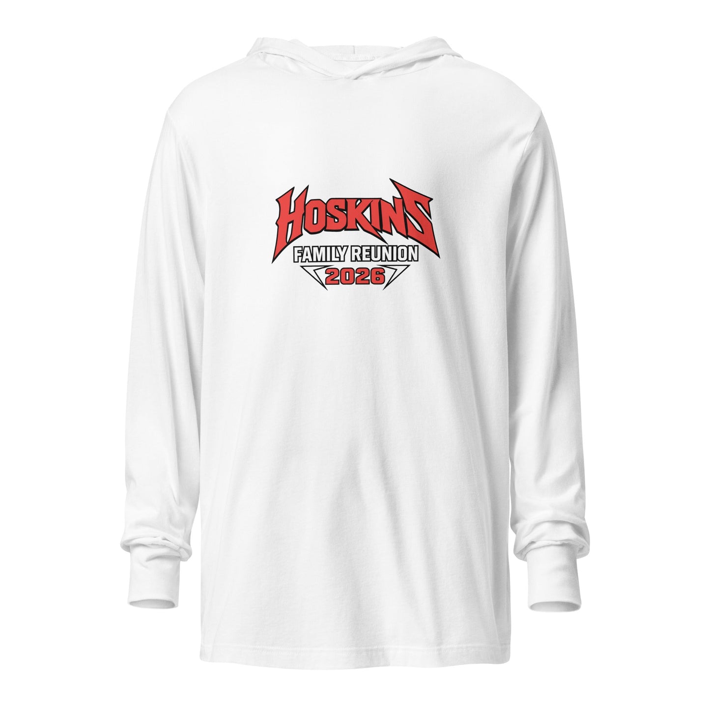Performance | Hooded Long Sleeve T Shirt | Ponderosa Reunion | Horizon Legacy Logo