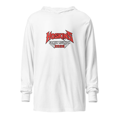 Performance | Hooded Long Sleeve T Shirt | Ponderosa Reunion | Horizon Legacy Logo