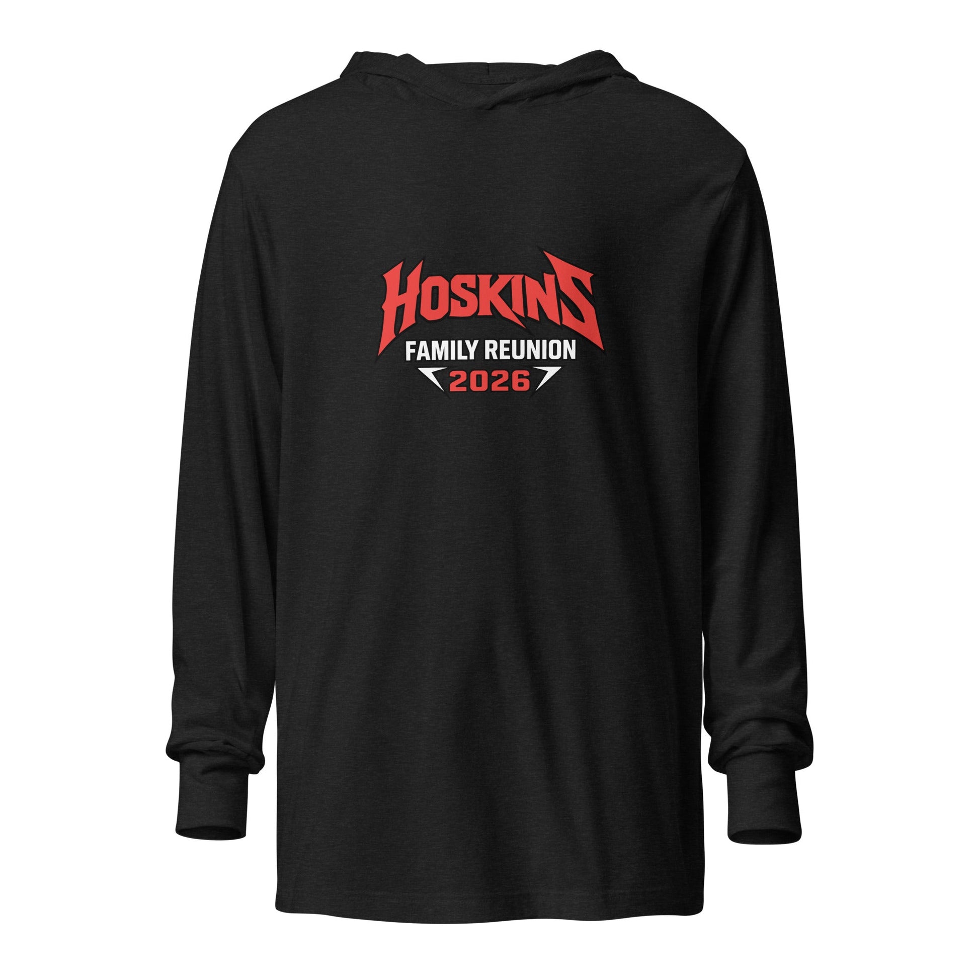 Performance | Hooded Long Sleeve T Shirt | Ponderosa Reunion | Horizon Legacy Logo