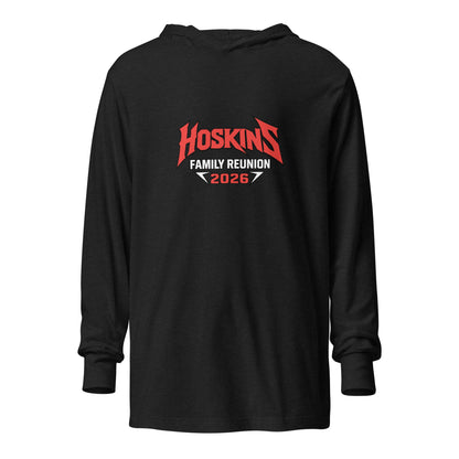 Performance | Hooded Long Sleeve T Shirt | Ponderosa Reunion | Horizon Legacy Logo