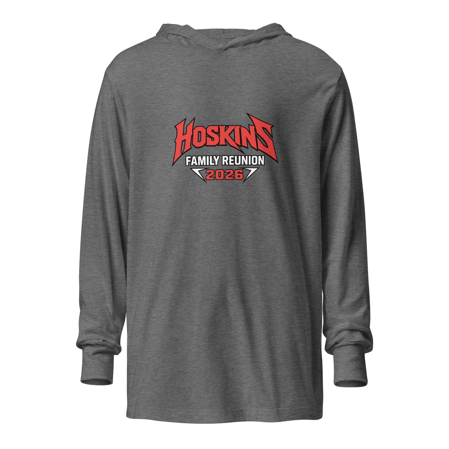 Performance | Hooded Long Sleeve T Shirt | Ponderosa Reunion | Horizon Legacy Logo