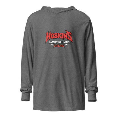 Performance | Hooded Long Sleeve T Shirt | Ponderosa Reunion | Horizon Legacy Logo
