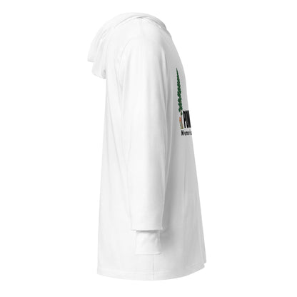 Performance | Hooded Long Sleeve T Shirt | ponderosa reunion | Memorial Logo