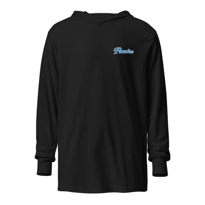 Performance | Hooded Long Sleeve T Shirt | Poudre Football | Emblem Logo