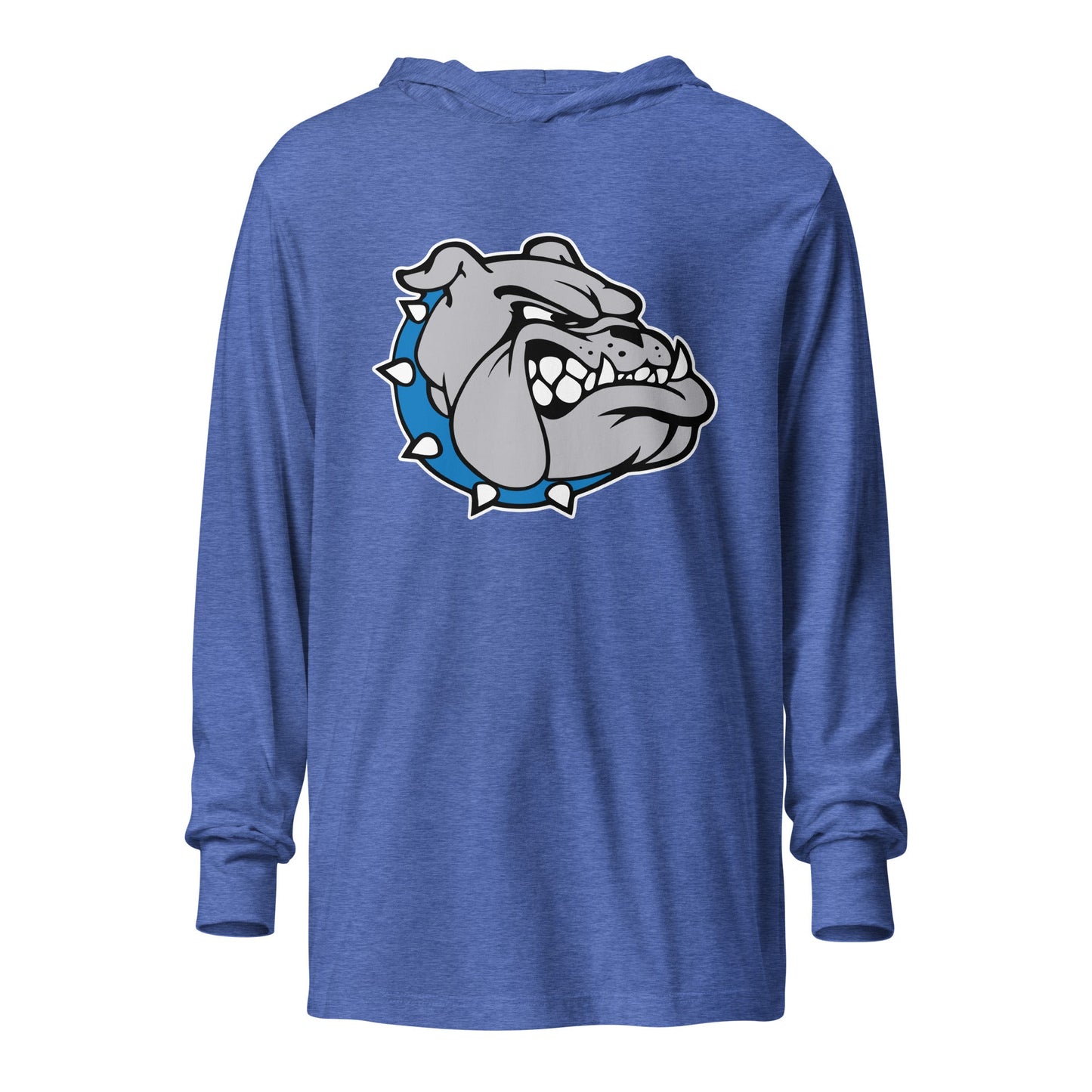 Performance | Hooded Long Sleeve T Shirt | Pretty Prairie Bulldog Football