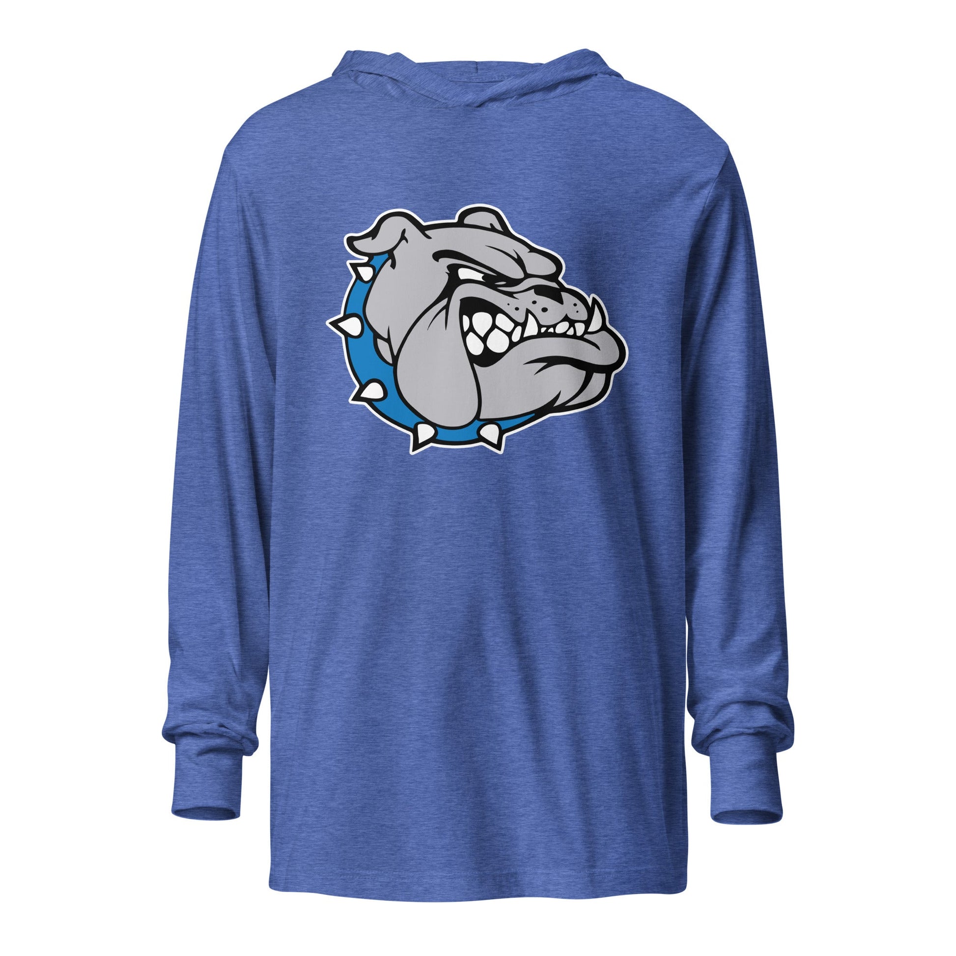 Performance | Hooded Long Sleeve T Shirt | Pretty Prairie Bulldog Football