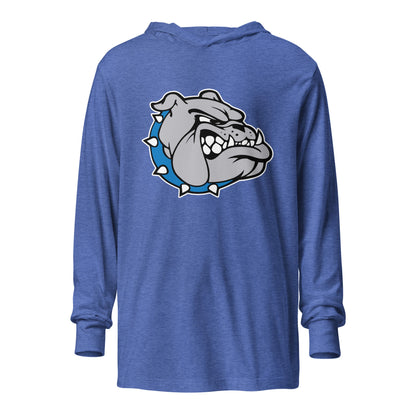 Performance | Hooded Long Sleeve T Shirt | Pretty Prairie Bulldog Football