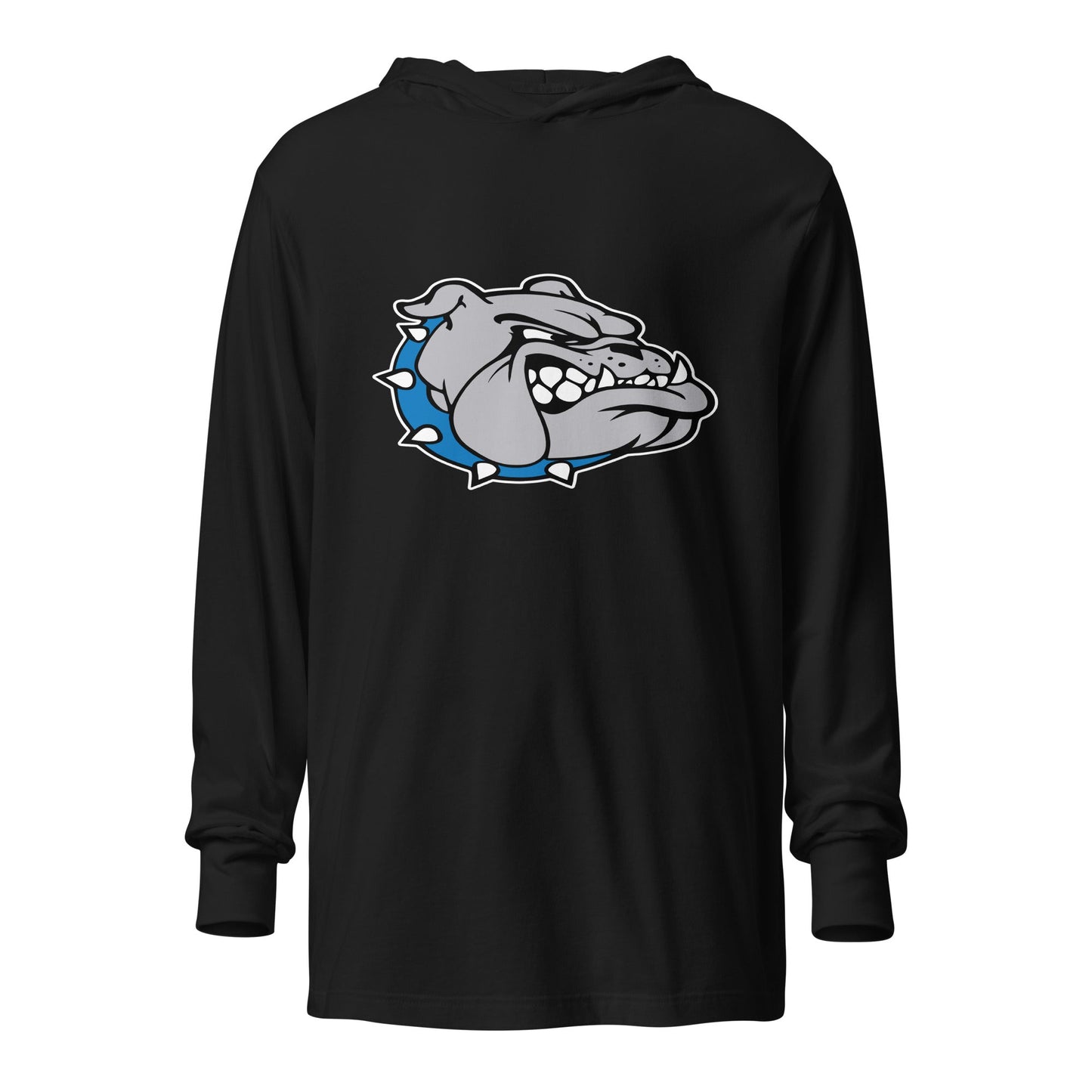 Performance | Hooded Long Sleeve T Shirt | Pretty Prairie Bulldog Football