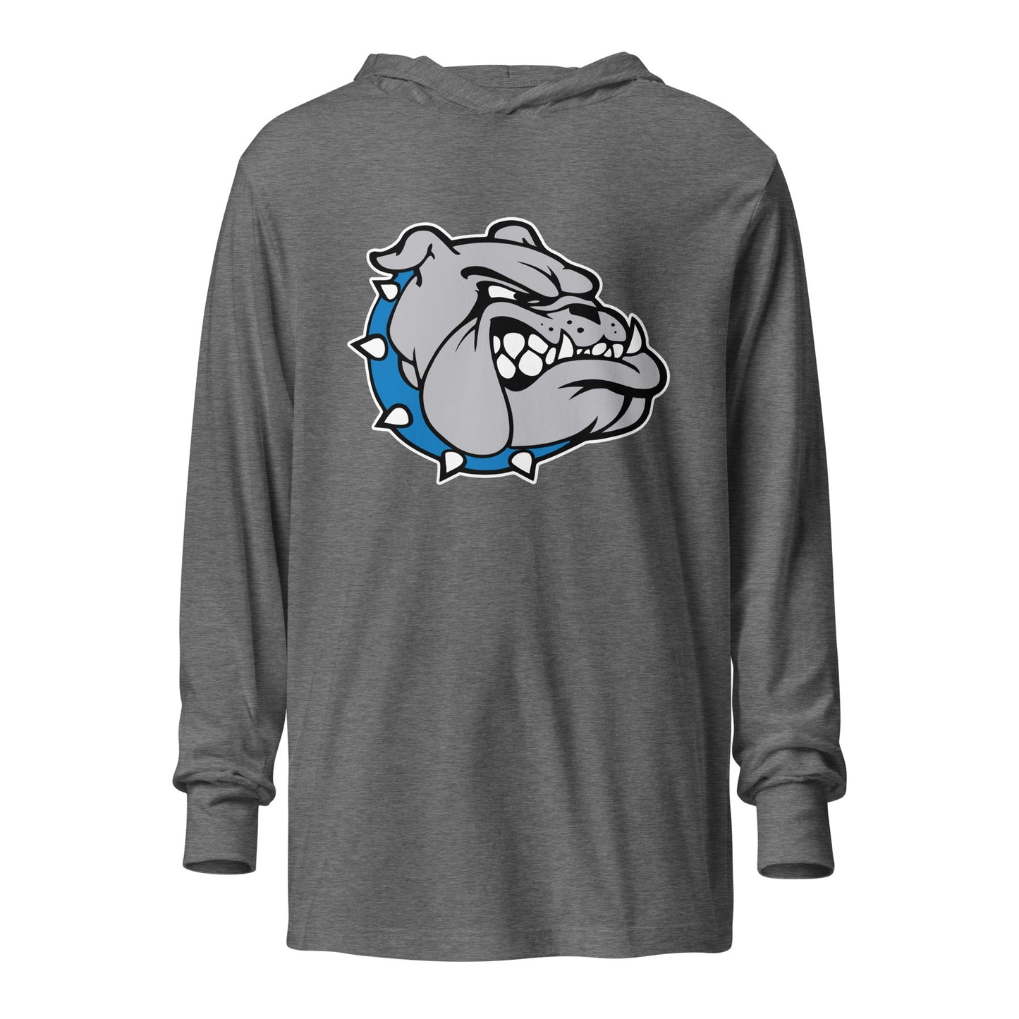 Performance | Hooded Long Sleeve T Shirt | Pretty Prairie Bulldog Football