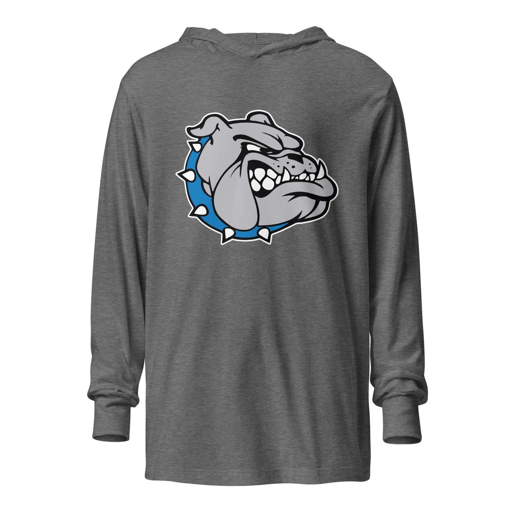 Performance | Hooded Long Sleeve T Shirt | Pretty Prairie Bulldog Football