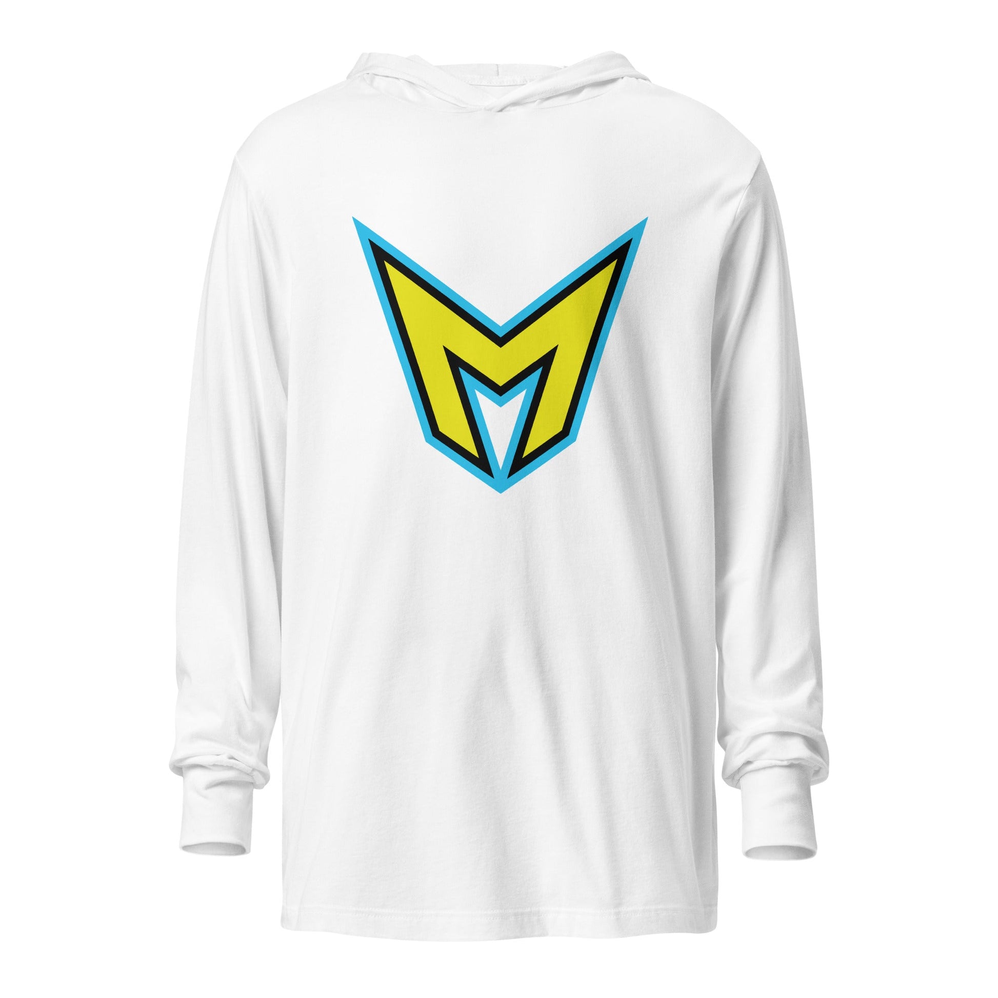 Performance | Hooded Long Sleeve T Shirt | Racine Monstars | M Logo