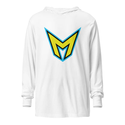 Performance | Hooded Long Sleeve T Shirt | Racine Monstars | M Logo
