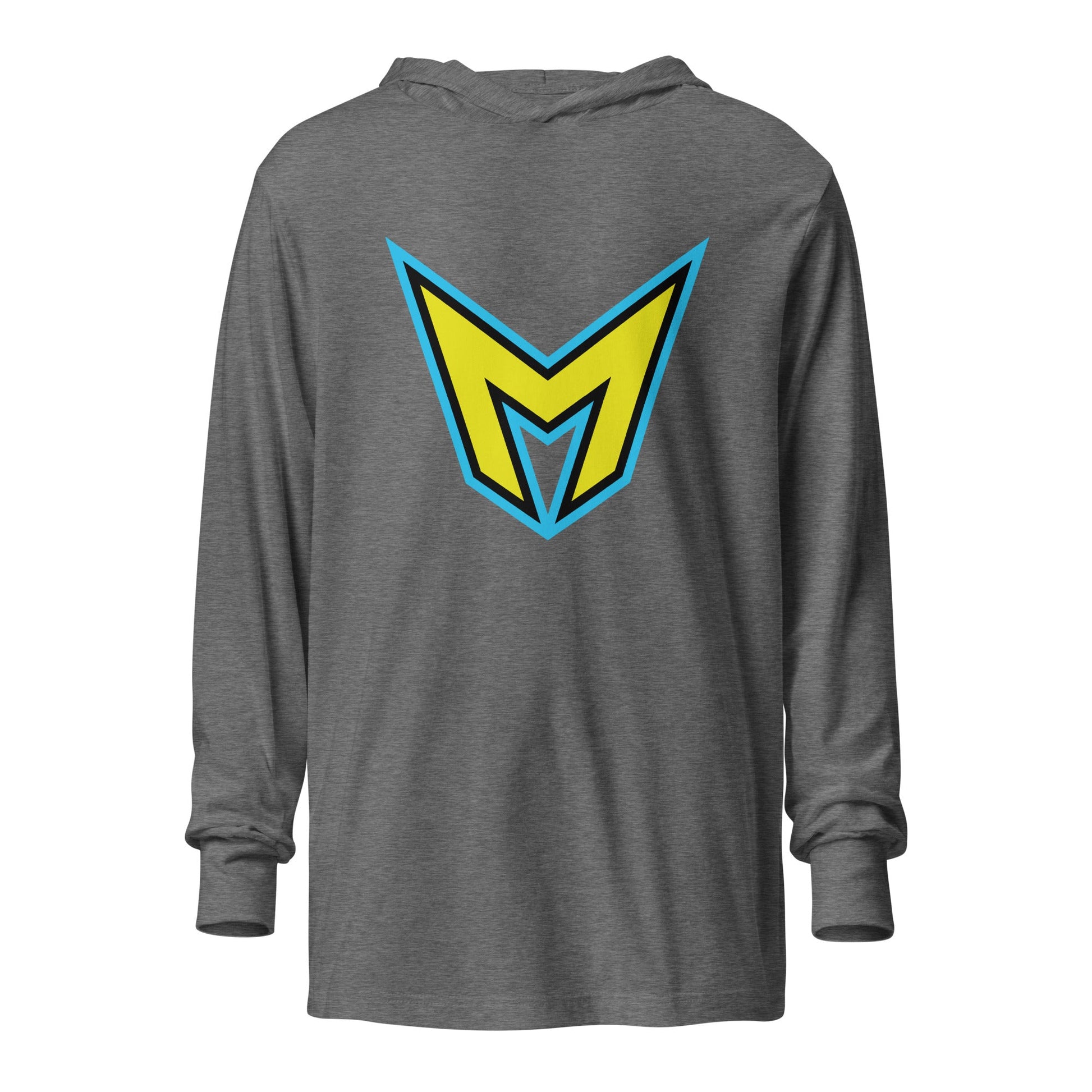 Performance | Hooded Long Sleeve T Shirt | Racine Monstars | M Logo