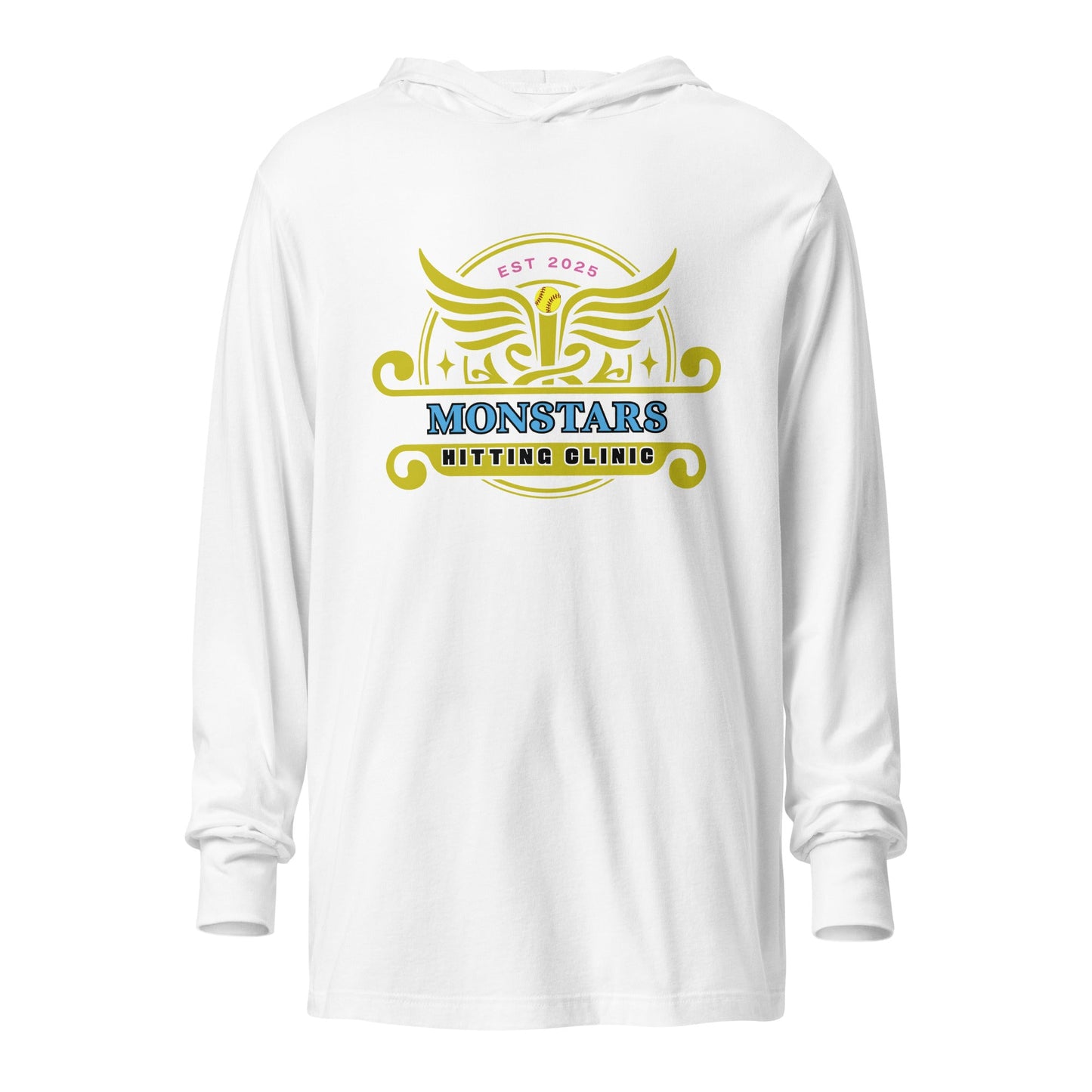 Performance | Hooded Long Sleeve T Shirt | Racine Monstars