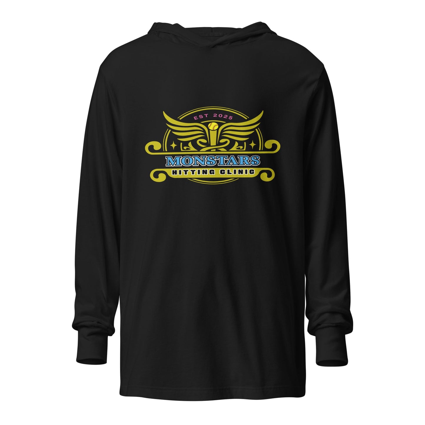 Performance | Hooded Long Sleeve T Shirt | Racine Monstars