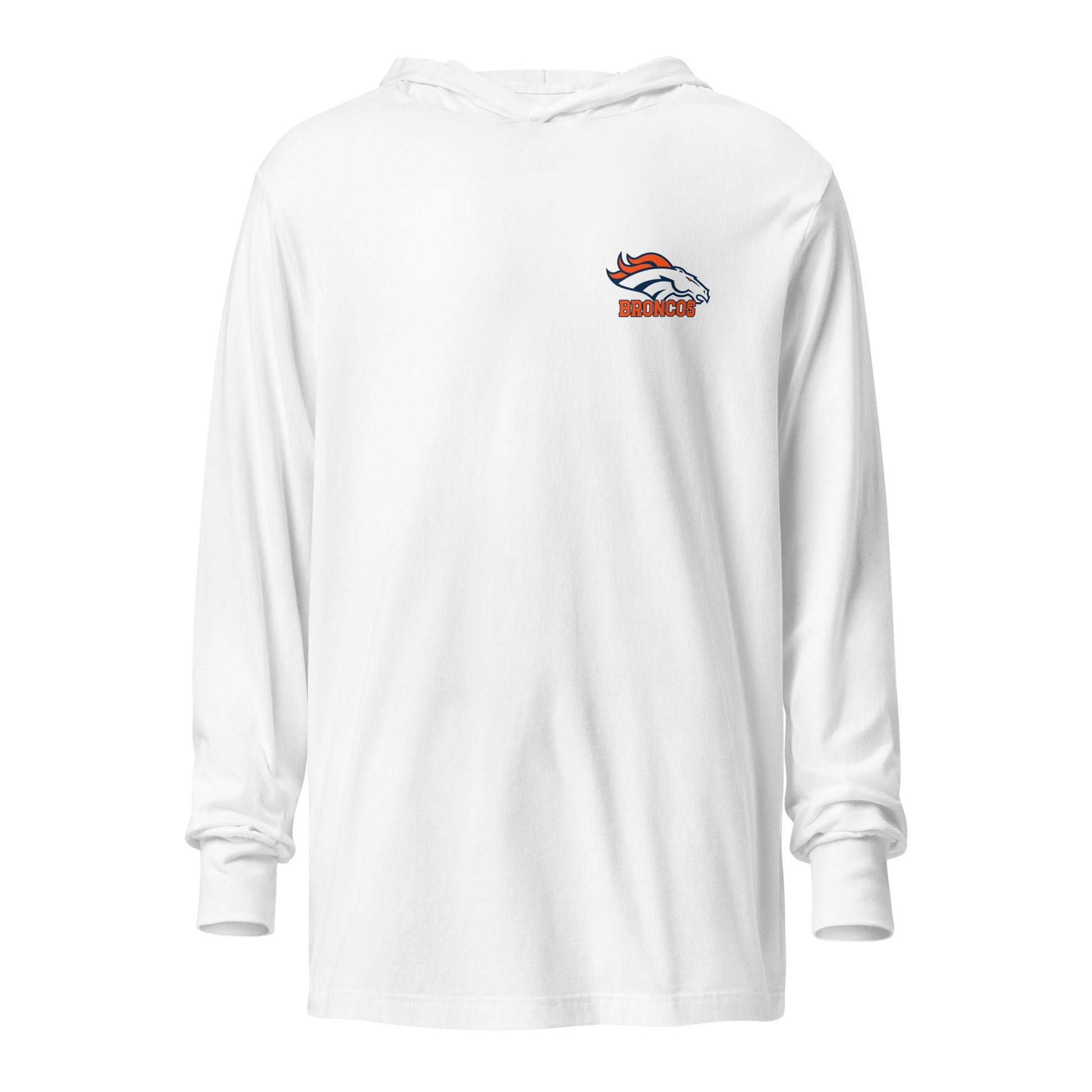 Performance | Hooded Long Sleeve T Shirt | Rapid City Broncos - BHYFL | Athletics Logo