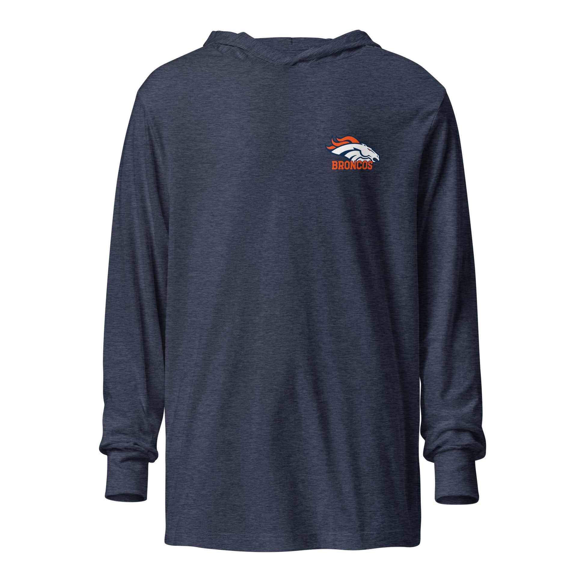 Performance | Hooded Long Sleeve T Shirt | Rapid City Broncos - BHYFL | Athletics Logo