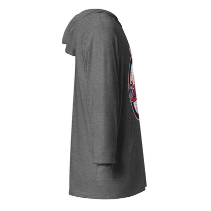 Performance | Hooded Long Sleeve T Shirt | Redbirds | Vintage Badge Logo