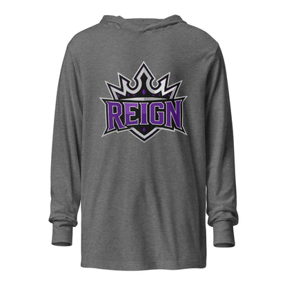 Performance | Hooded Long Sleeve T Shirt | REIGN 10U Softball | Emblem Logo