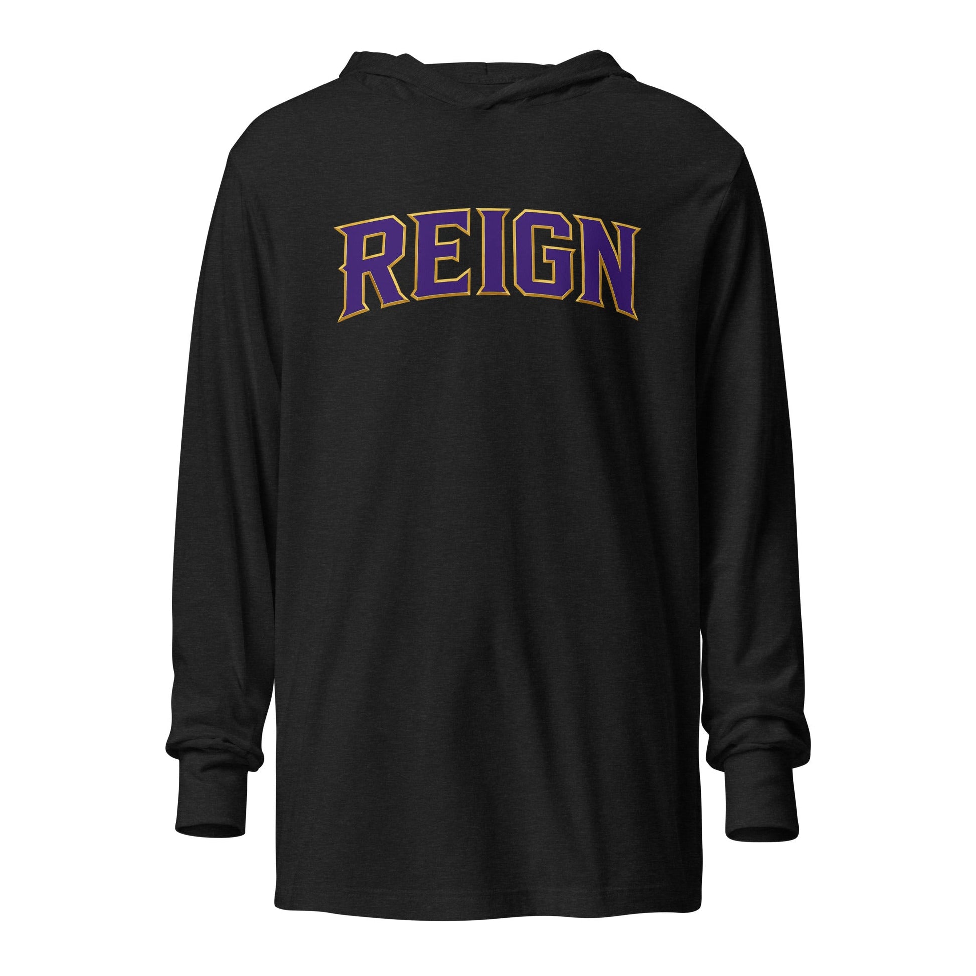 Performance | Hooded Long Sleeve T Shirt | REIGN 10U Softball | Modern Script Logo