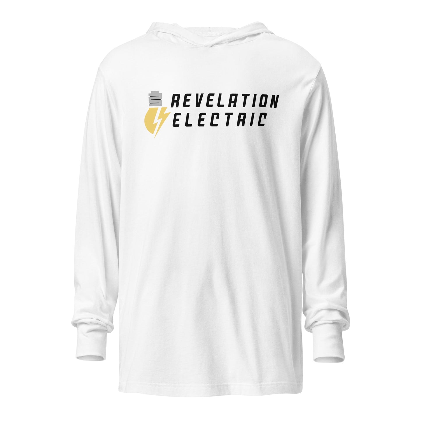 Performance | Hooded Long Sleeve T Shirt | Revelation Electric | Logo