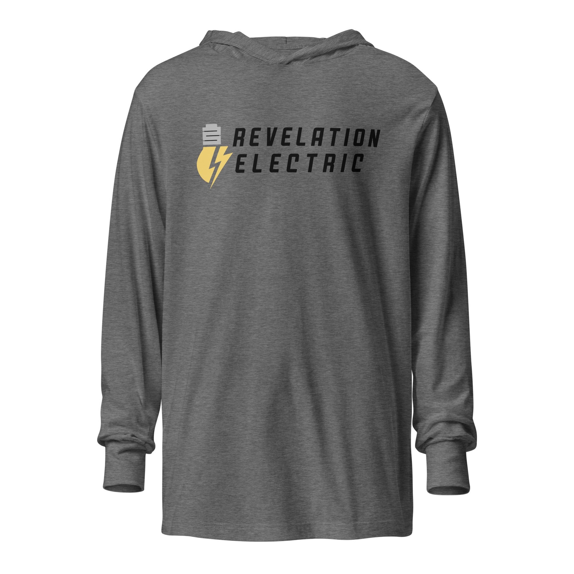 Performance | Hooded Long Sleeve T Shirt | Revelation Electric | Logo