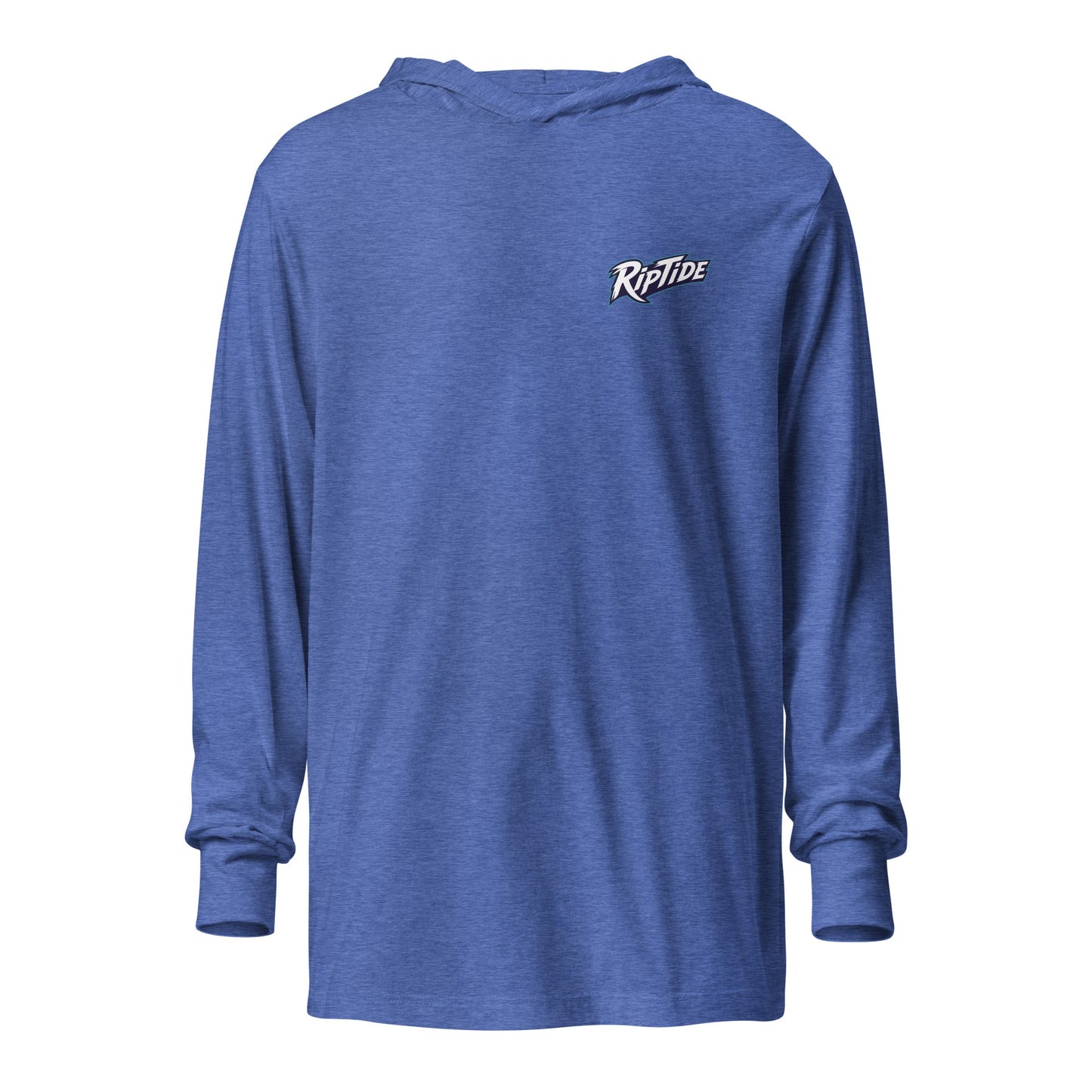 Performance | Hooded Long Sleeve T Shirt | RipTide Softball | Modern Script Logo