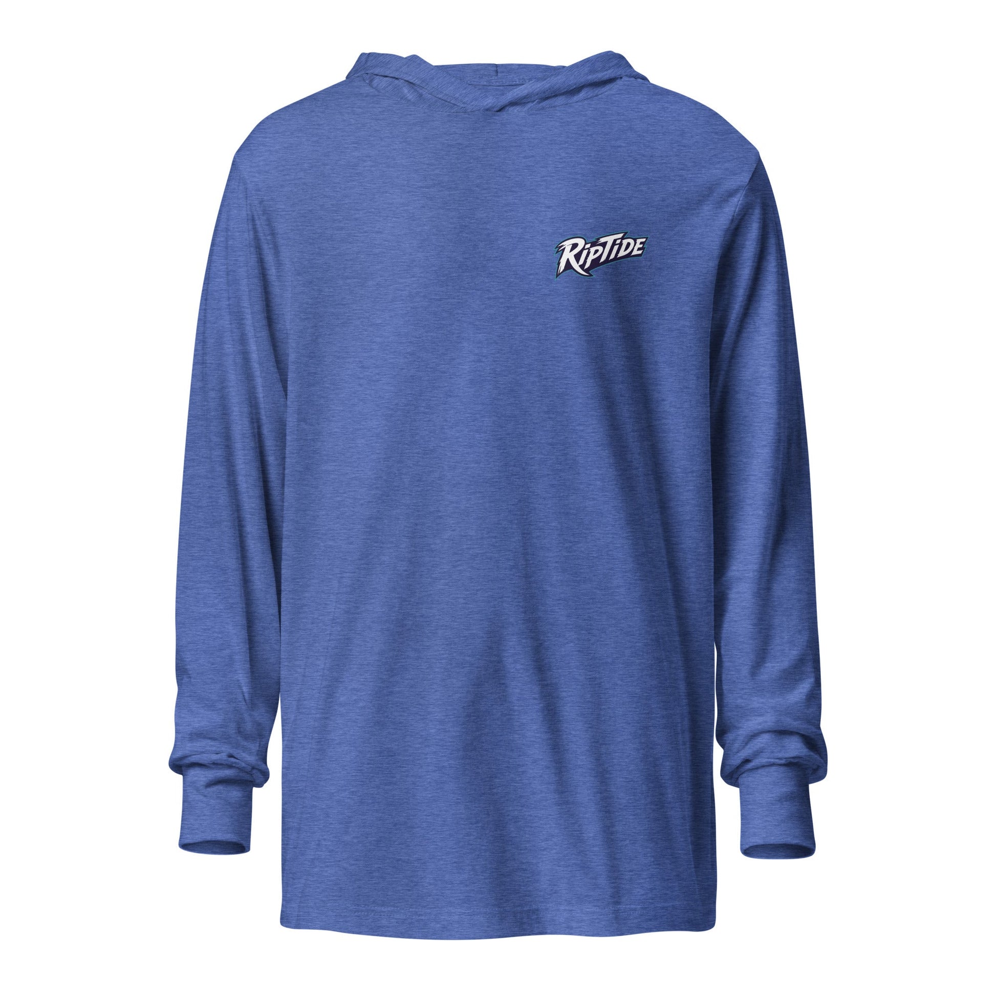 Performance | Hooded Long Sleeve T Shirt | RipTide Softball | Modern Script Logo