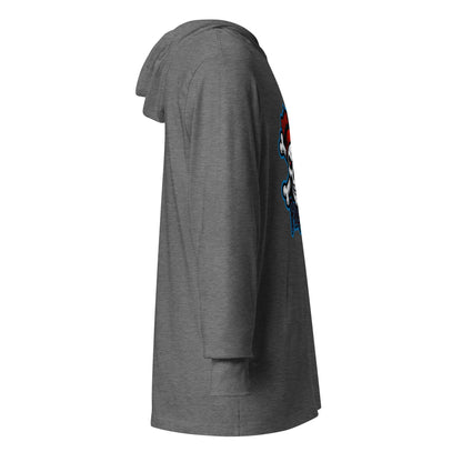 Performance | Hooded Long Sleeve T Shirt | Roanoke Rapids Pirates | River Raiders Logo