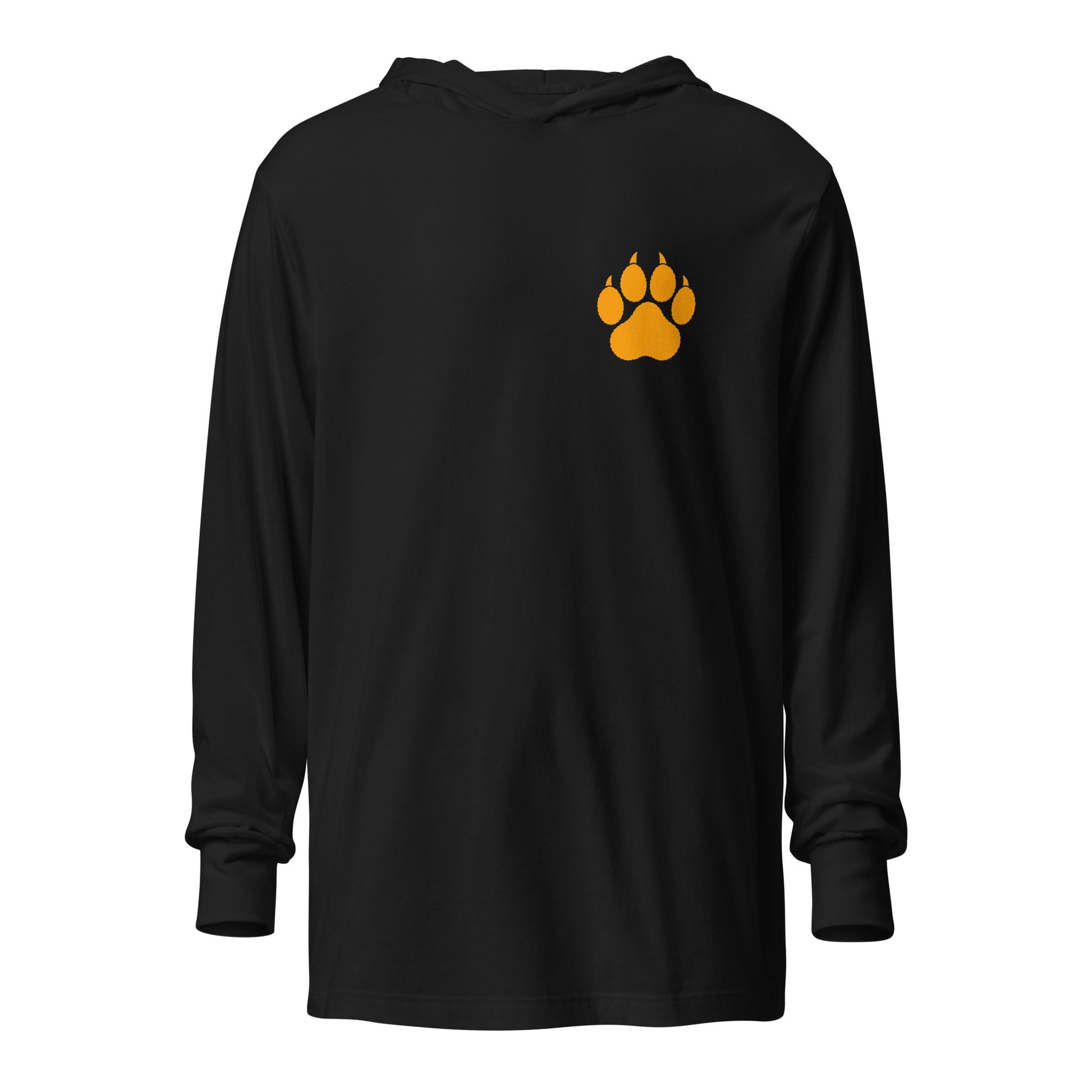 Performance | Hooded Long Sleeve T Shirt | Rock Springs High School Tennis | Paw Logo