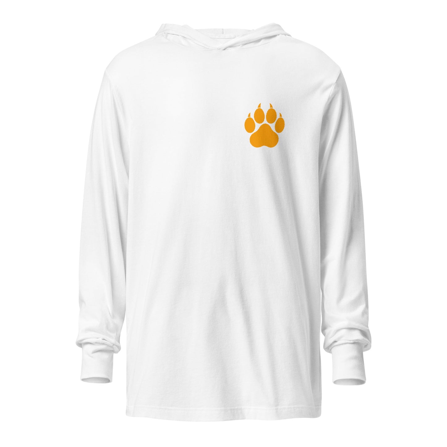 Performance | Hooded Long Sleeve T Shirt | Rock Springs High School Tennis | Paw Logo