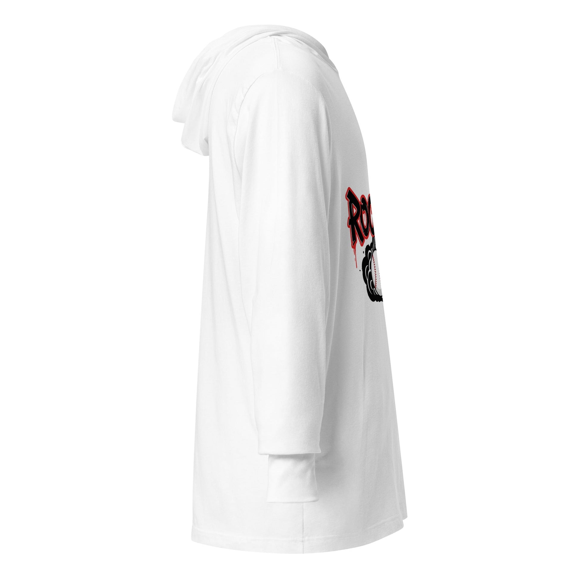 Performance | Hooded Long Sleeve T Shirt | Rockets Baseball | Alt Logo