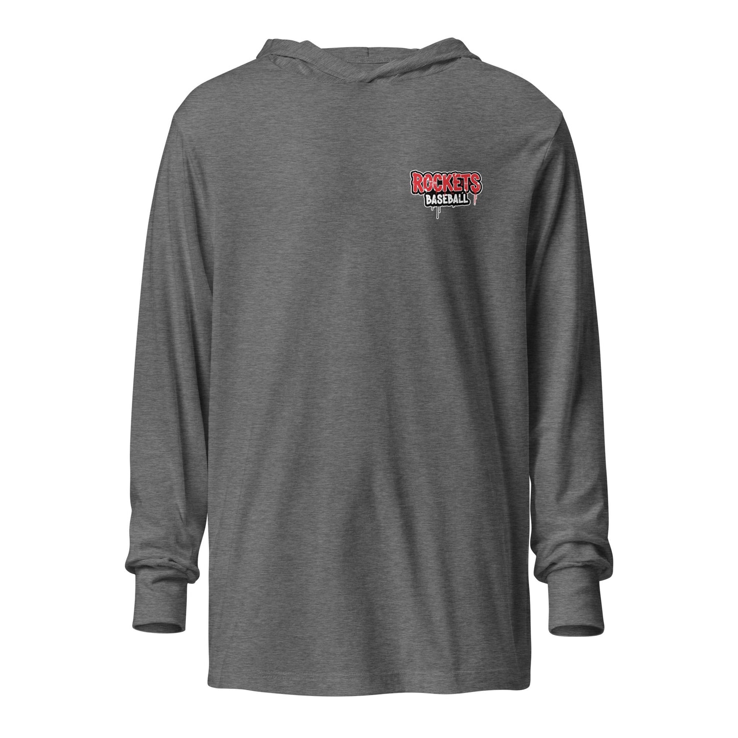 Performance | Hooded Long Sleeve T Shirt | Rockets Baseball