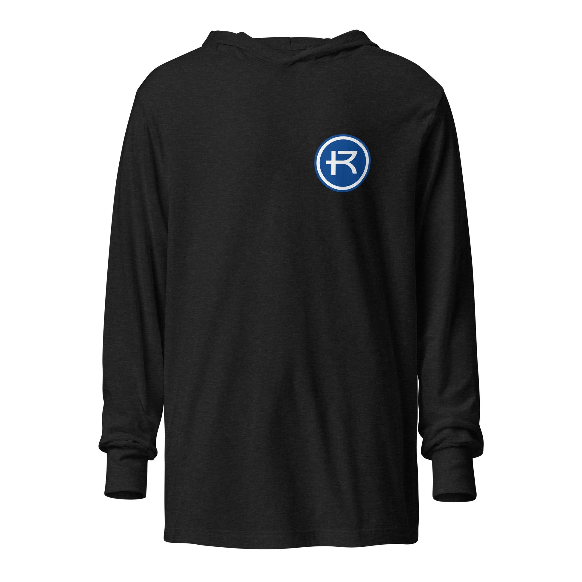 Performance | Hooded Long Sleeve T Shirt | Rockhurst University - Doctor of Physical Therapy School | Badge Logo