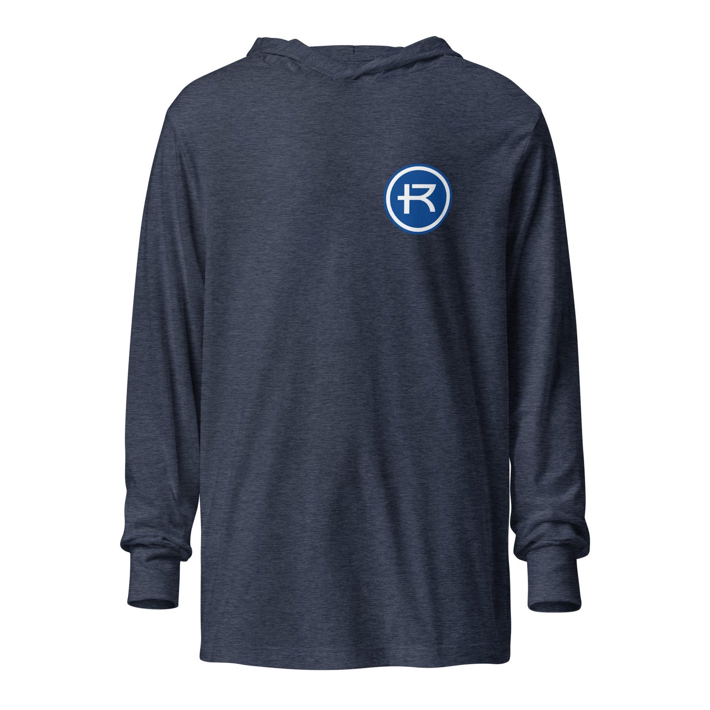 Performance | Hooded Long Sleeve T Shirt | Rockhurst University - Doctor of Physical Therapy School | Badge Logo