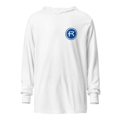 Performance | Hooded Long Sleeve T Shirt | Rockhurst University - Doctor of Physical Therapy School | Badge Logo