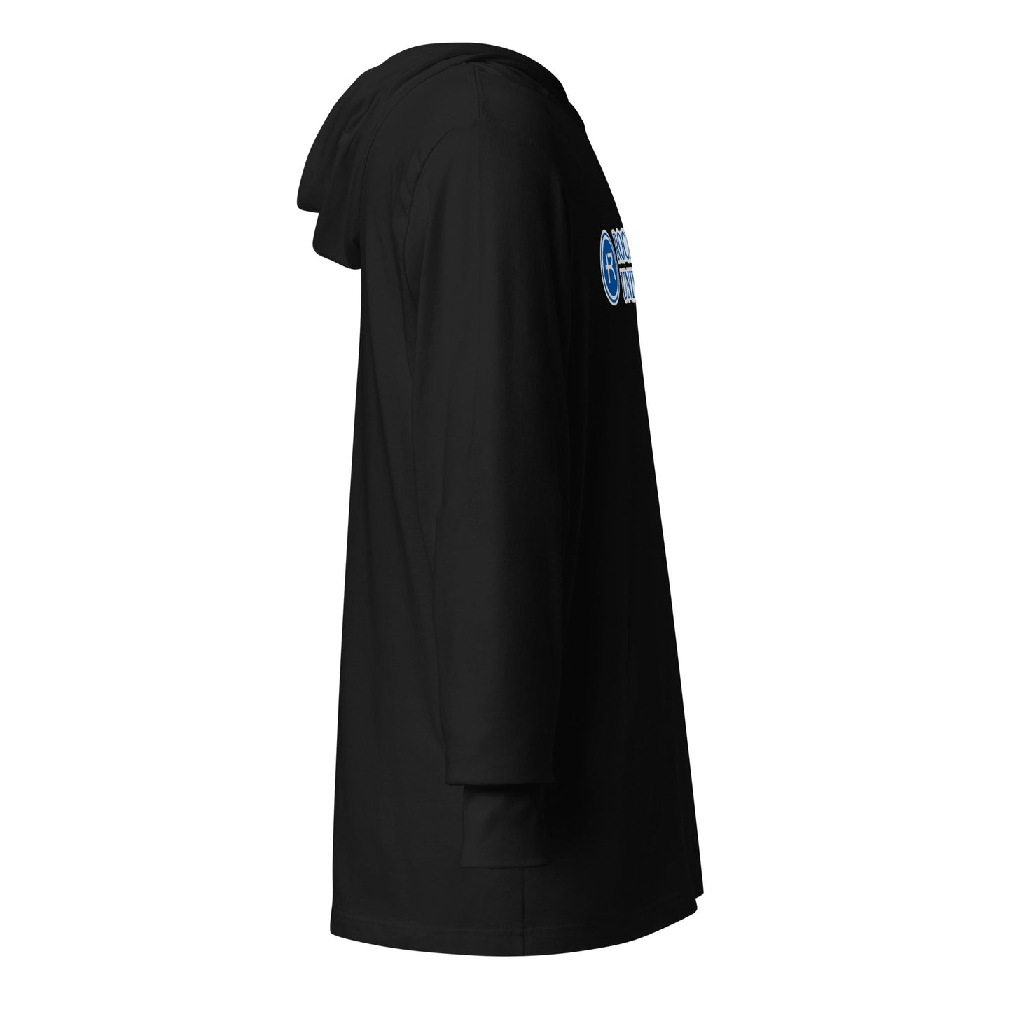 Performance | Hooded Long Sleeve T Shirt | Rockhurst University - Doctor of Physical Therapy School | Vanguard Institute Logo