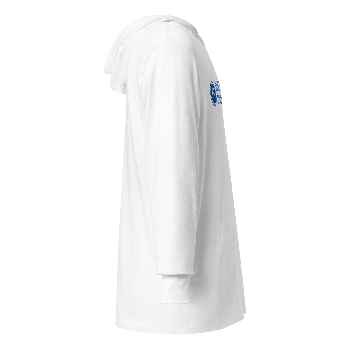Performance | Hooded Long Sleeve T Shirt | Rockhurst University - Doctor of Physical Therapy School | Vanguard Institute Logo