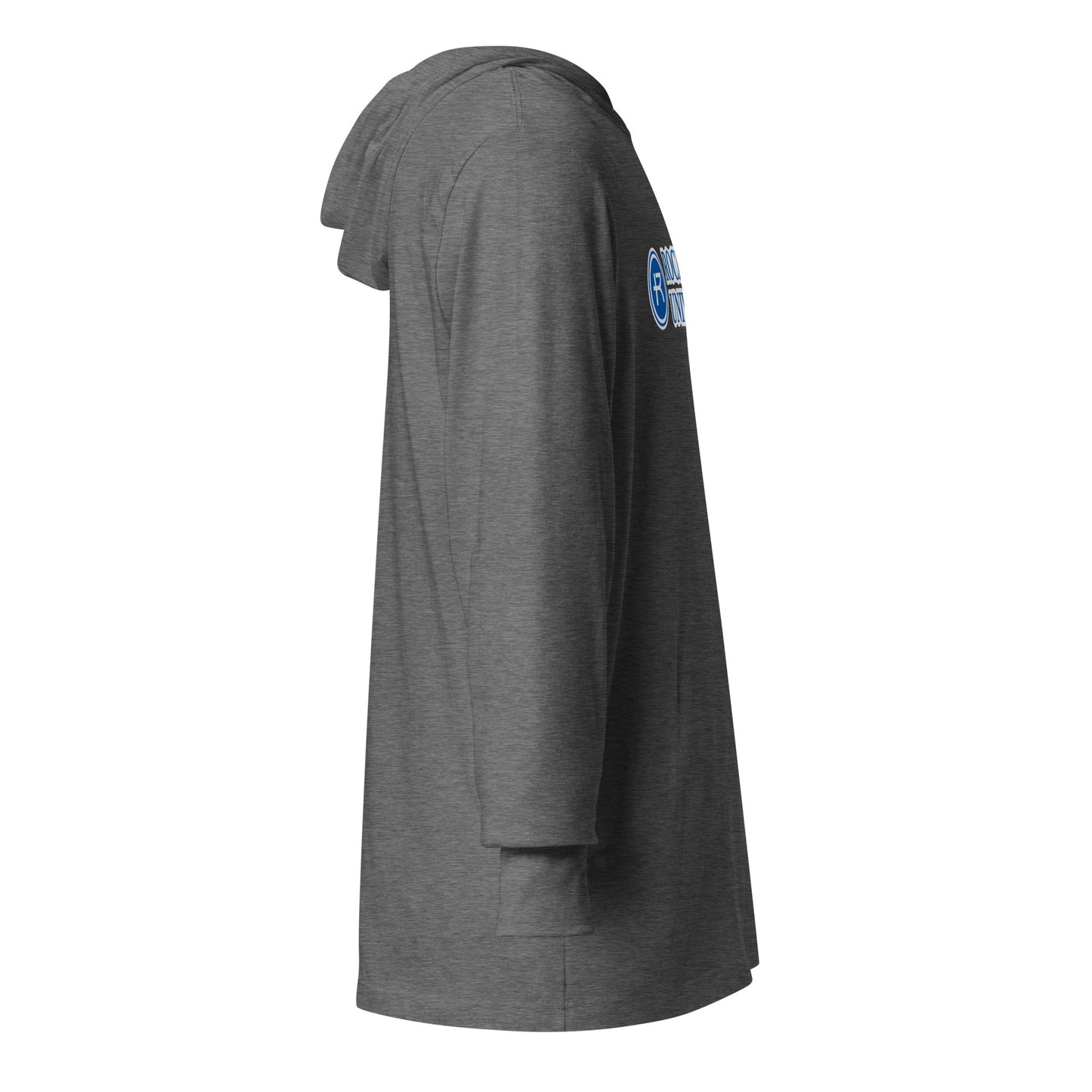 Performance | Hooded Long Sleeve T Shirt | Rockhurst University - Doctor of Physical Therapy School | Vanguard Institute Logo