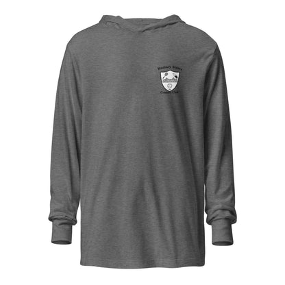 Performance | Hooded Long Sleeve T Shirt | Rodney Street CC Tennis | Alt Crest Logo