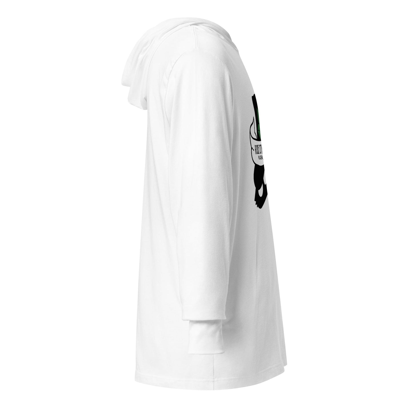 Performance | Hooded Long Sleeve T Shirt | Rose City Crystals