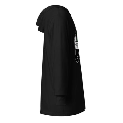 Performance | Hooded Long Sleeve T Shirt | Rose City Crystals