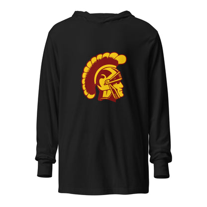 Performance | Hooded Long Sleeve T Shirt | Ross MVP Fall 2026 | Warrior Crest Logo