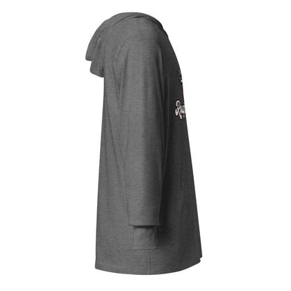 Performance | Hooded Long Sleeve T Shirt | Rough Riders | Masked Man Logo