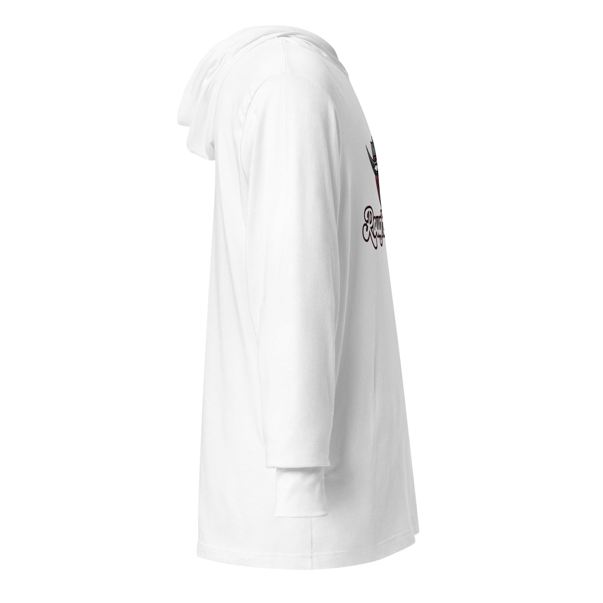 Performance | Hooded Long Sleeve T Shirt | Rough Riders | Masked Man Logo