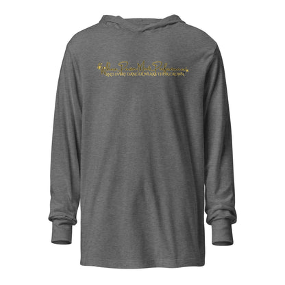 Performance | Hooded Long Sleeve T Shirt | Royal Dance Palace | Alt Logo