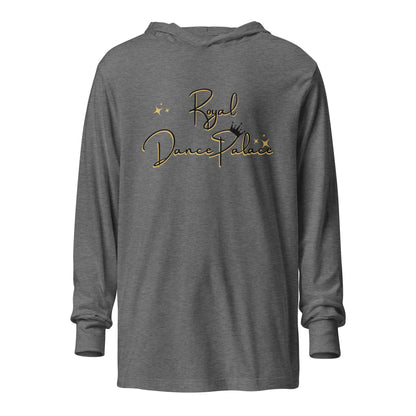 Performance | Hooded Long Sleeve T Shirt | Royal Dance Palace | Script Logo