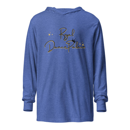 Performance | Hooded Long Sleeve T Shirt | Royal Dance Palace | Script Logo
